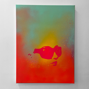 Eclipse painting by Scipop