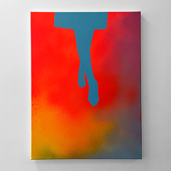 Spacewalk painting by Scipop